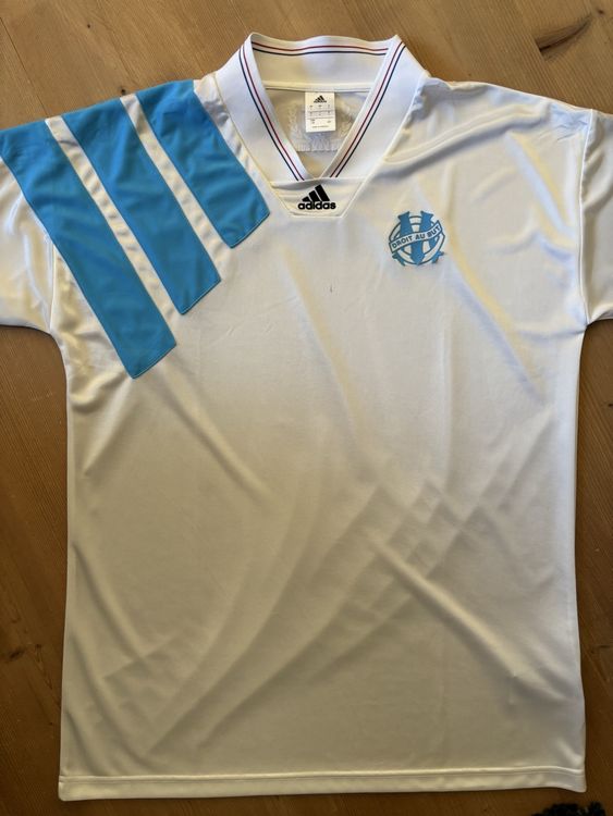 Maillot Collector OM Olympique De Marseille 1991-1992 – N°9 – Domicile – Adidas