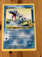 Karnimani Pokémon Karte - Top Zustand! Grösse ca. 19x13cm