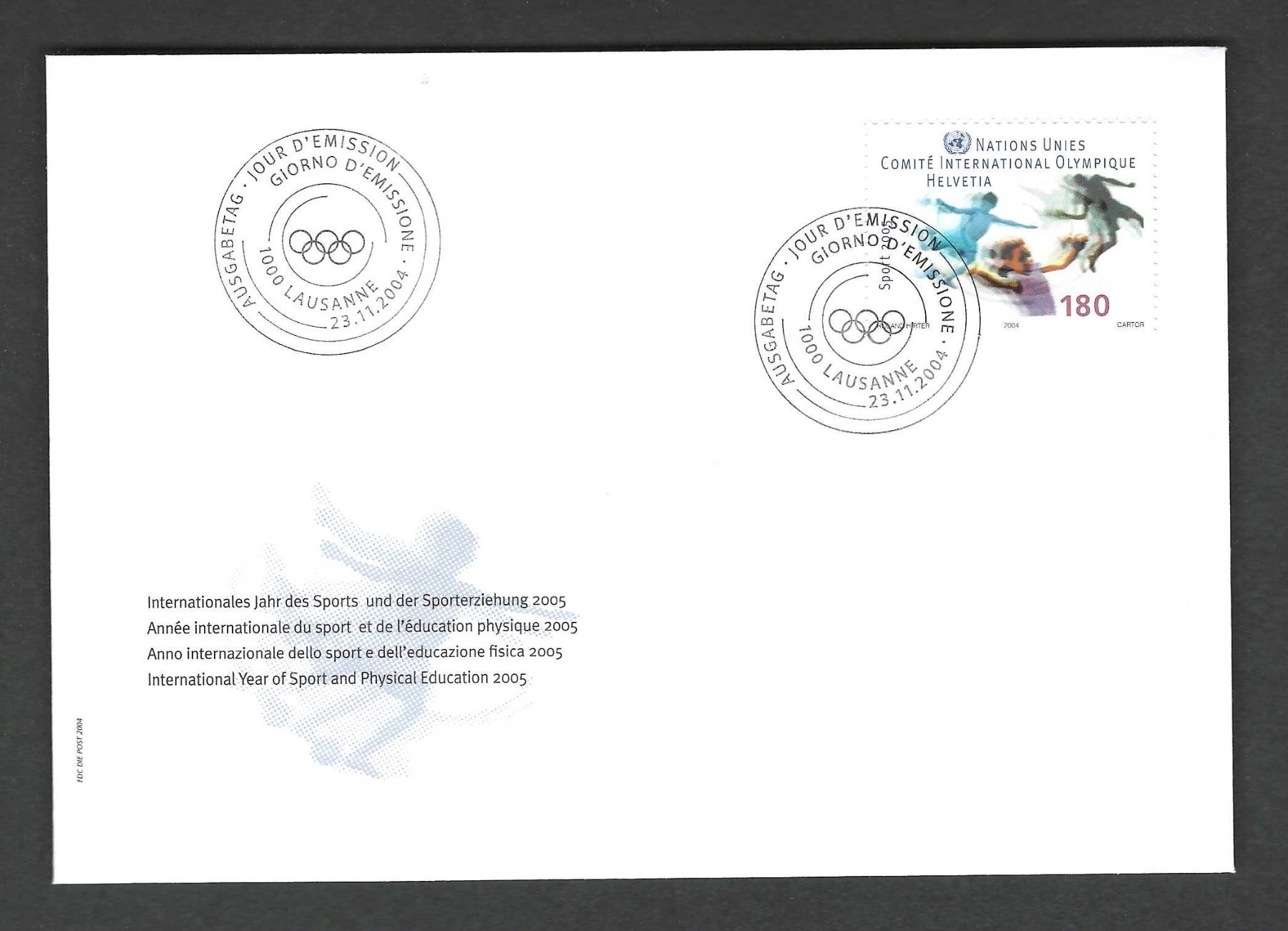 Alle Briefmarken: FDC Einzelmarke  2004 – Gebraucht aus Koblenz von Markenhimmel
