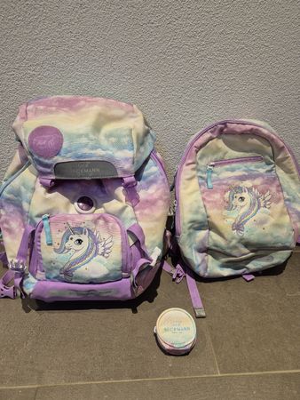 Beckmann Schul- und Sportrucksack Einhorn