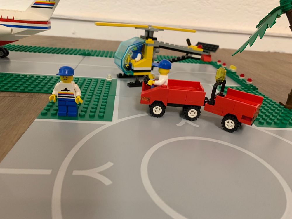 Vintage Lego Legoland 6396 + Anleitung Airport Flughafen (Gebraucht) in ...