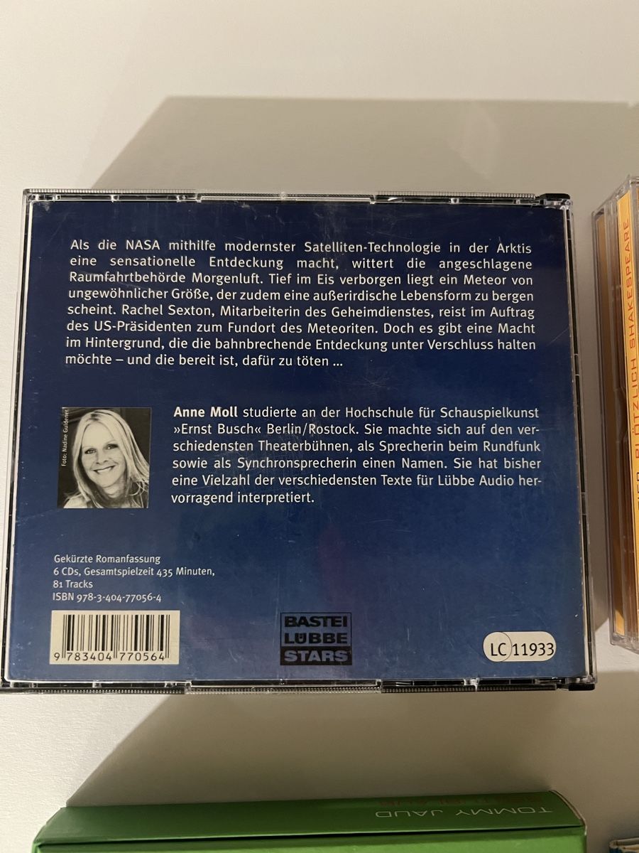 Livres audio: 4 verschieden Hörbücher – D'occasion à Rupperswil par sige82 1