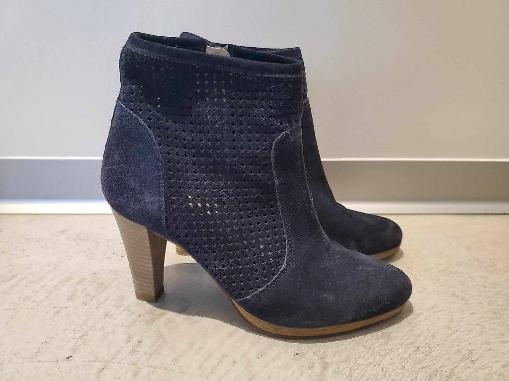Scarpe da donna: Bottines en daim "Varese" – Usato da Bernex venduto da Sooeg_01 1