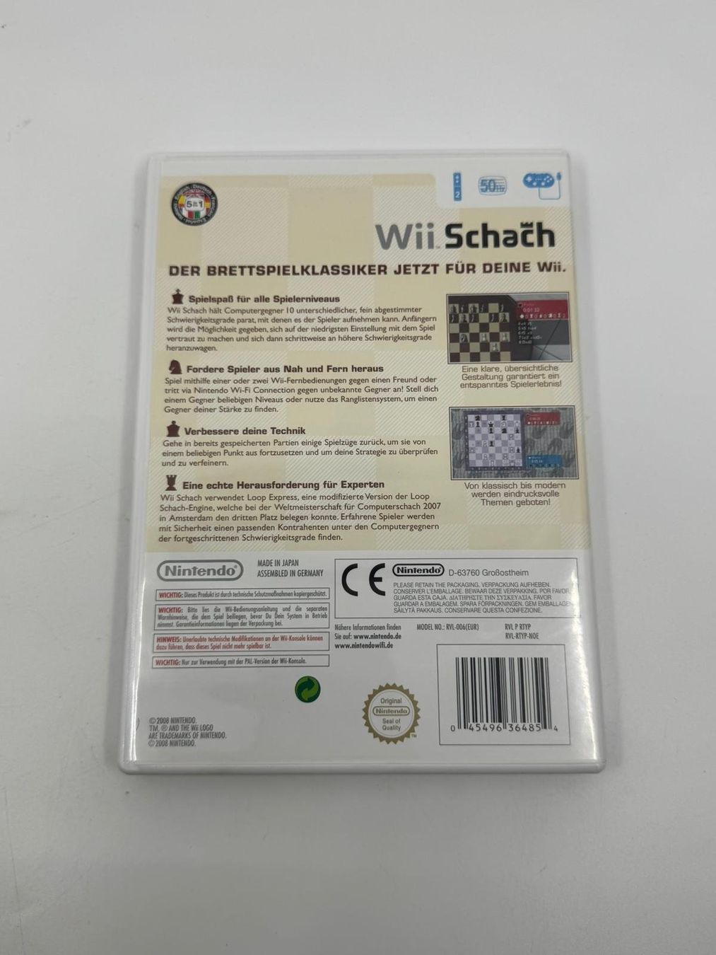 Giochi: Wii Schach (Wii) – Usato da Herisau venduto da Seyashop1 2