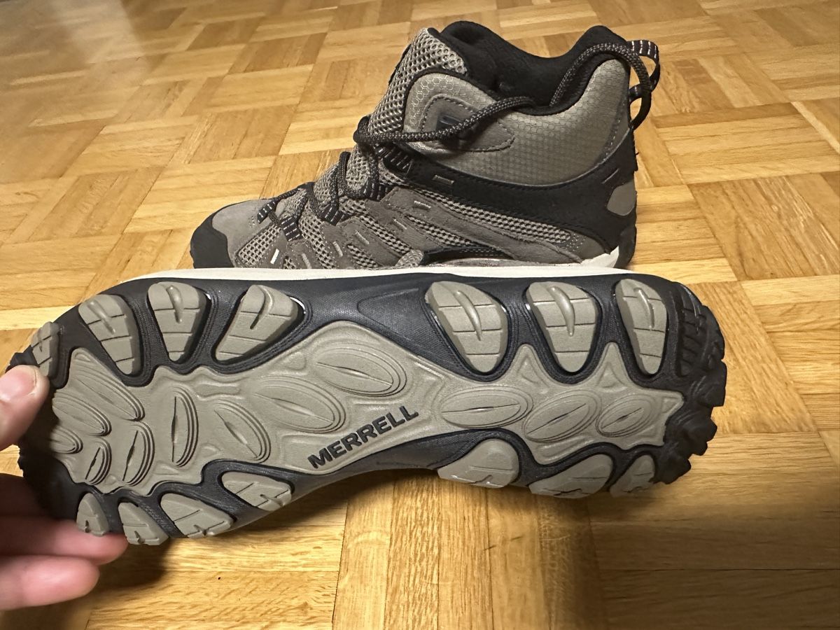 Merrell Herrenschuhe: Merrell Alverstone 2 Mid, Her Trekkingsch, Waterpr, grau, 46 – Neu und originalverpackt aus Neuchatel von feta_ze 1