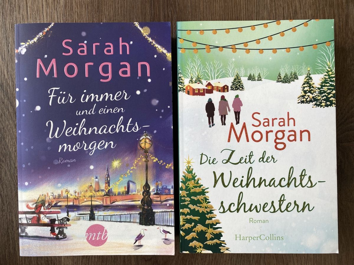 Libri: Sarah Morgan Weihnachtsromane, 2 Stück – Usato da Schlosswil venduto da maga09