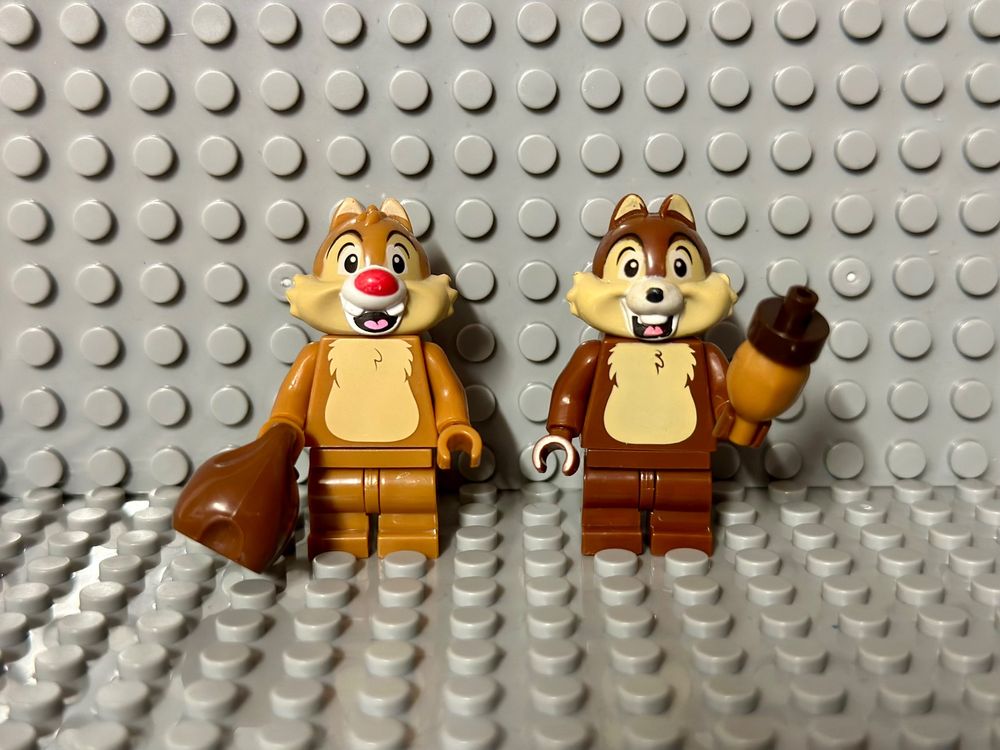 Disney Minifiguren - Chip & Chap (für LEGO) (Neu (gemäss Beschreibung ...