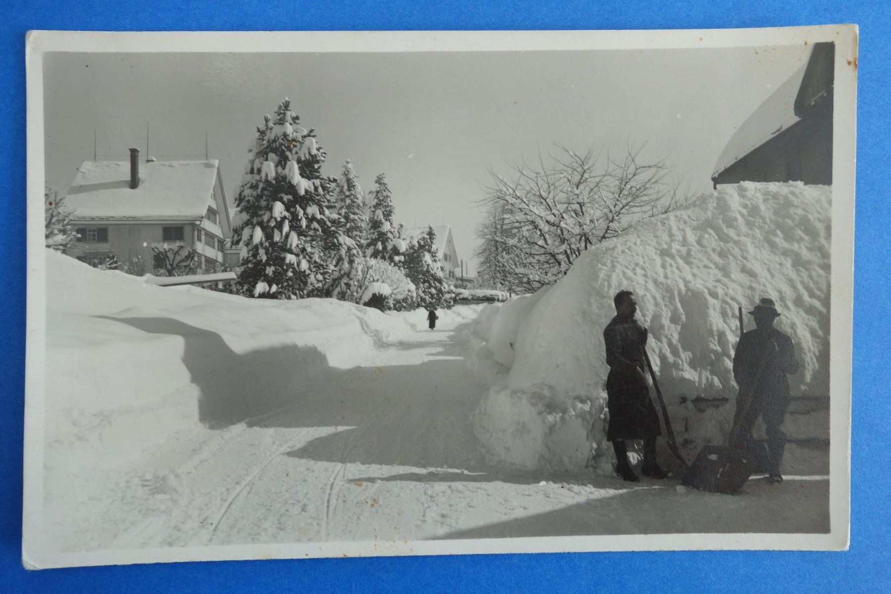 Cartes postales: TEUFEN - Schnee im Winter - März 1931 – D'occasion à Ibach par Ibanto