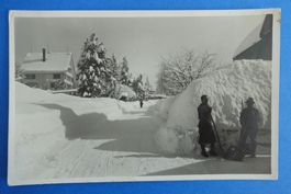 TEUFEN - Schnee im Winter - März 1931