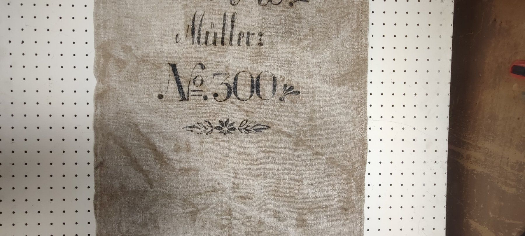 Leine & Halsband: Wunderschöner alter Leinensack aus nr 3  1873 – Gebraucht aus Gelterkinden von MYSTOREFORYOU4460 4