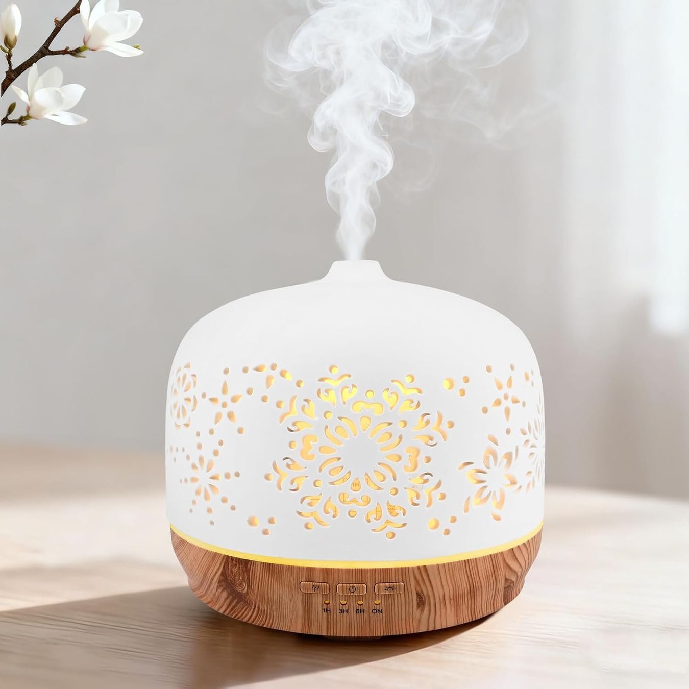 Duftöldiffusoren: Aroma Diffuser Weiss 500ML – Neu und originalverpackt aus Hundwil von Stallone5