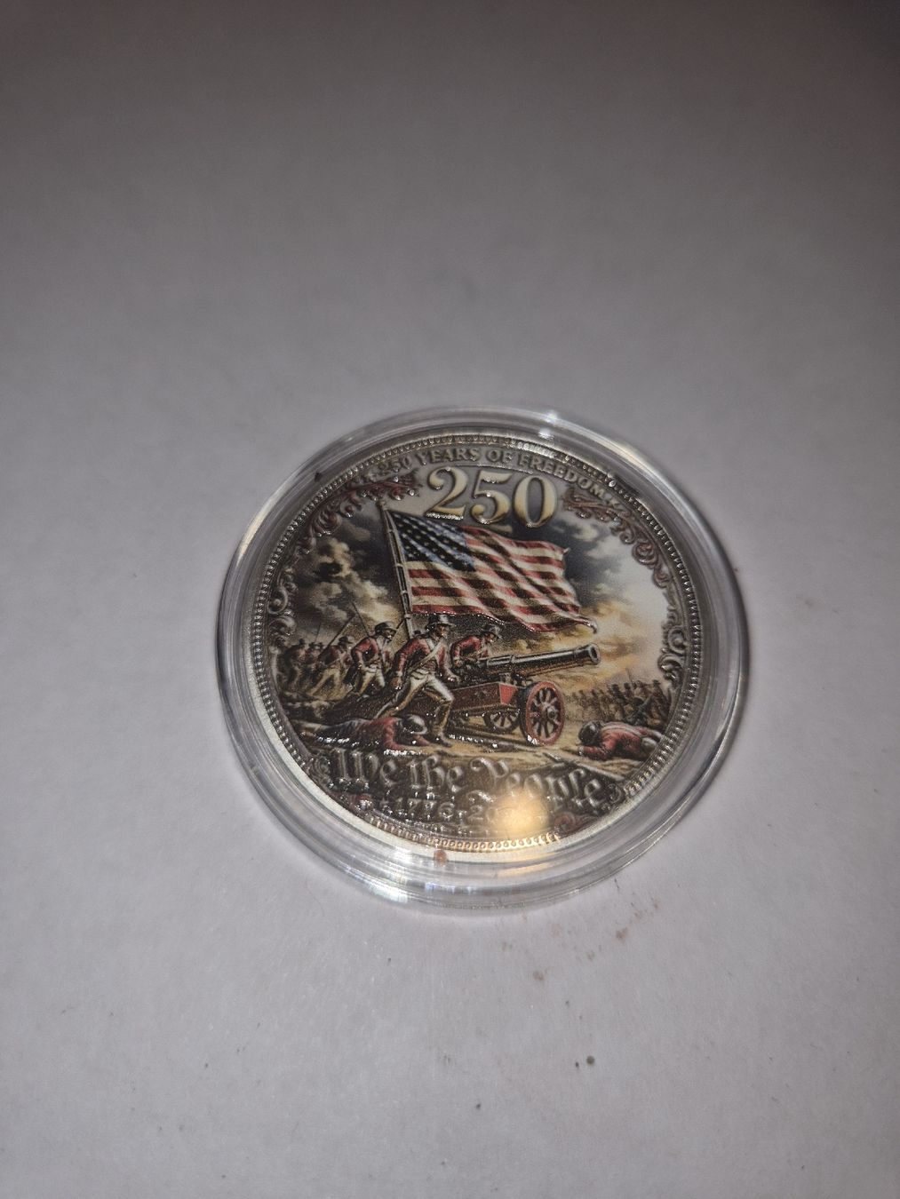 Alle Münzen: Pièce commémorative 250 ans USA – Neu (gemäss Beschreibung) aus Senèdes von hen_fw8b 1