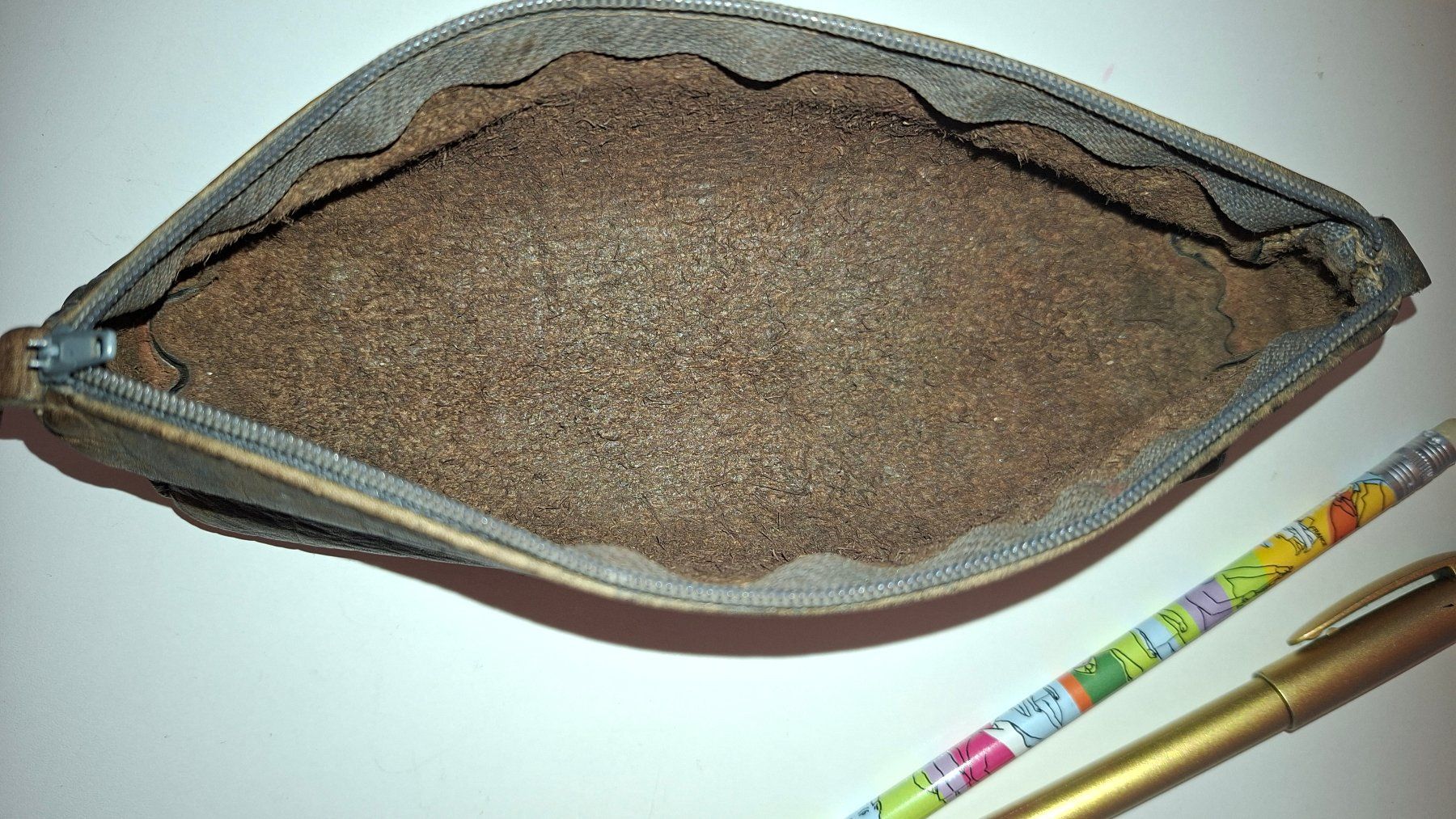 Autres écriture & dessin: Lederetui grau Vintage – D'occasion à Weiningen ZH par Annakatharina 3