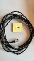 HDMI Kabel schwarz geflochten 5 Meter guter Zustand