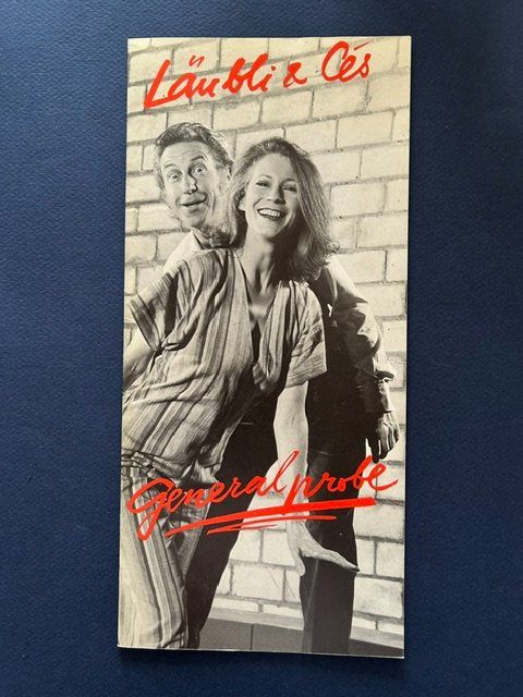 Libri: Margrit Läubli / César Keiser, OPUS 10, Generalprobe 1981 – Usato da Bern venduto da oregonzwei