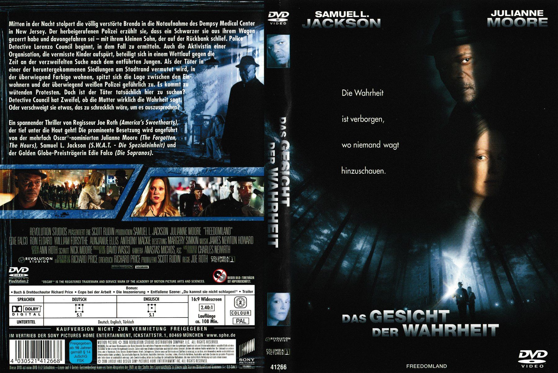 Tutti i DVDs: DVD - Das Gesicht der Wahrheit – Usato da Langnau am Albis venduto da MediaRescuerKeLoX