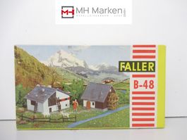 Faller B-48 Bausatz "Mühle+Haus" H0 Anlage Bau Deko 1/87