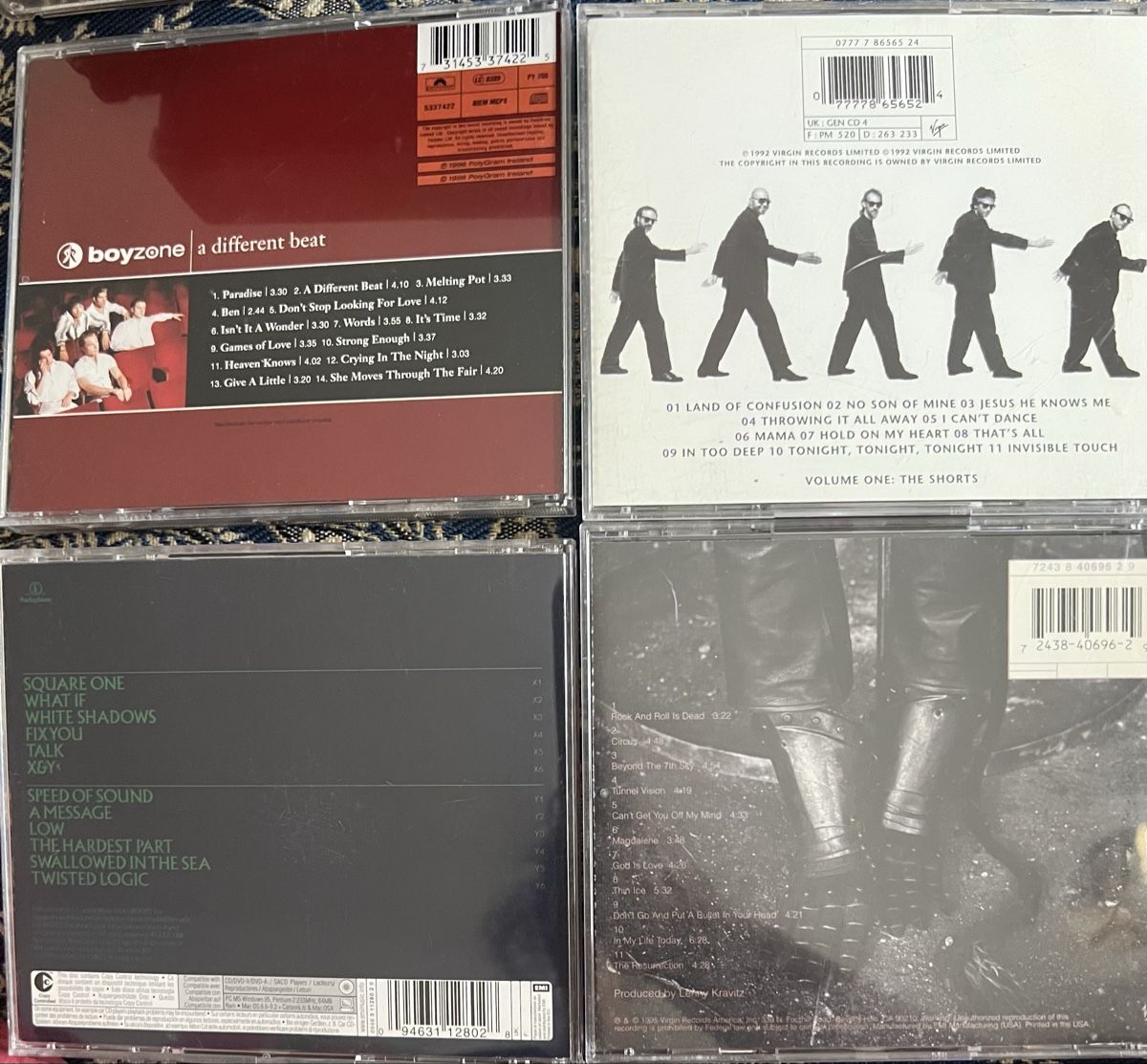 CDs: CD Boyzone Genesis Coldplay Lenny Kravitz – Gebraucht aus Basel von Caramelbonbon 1