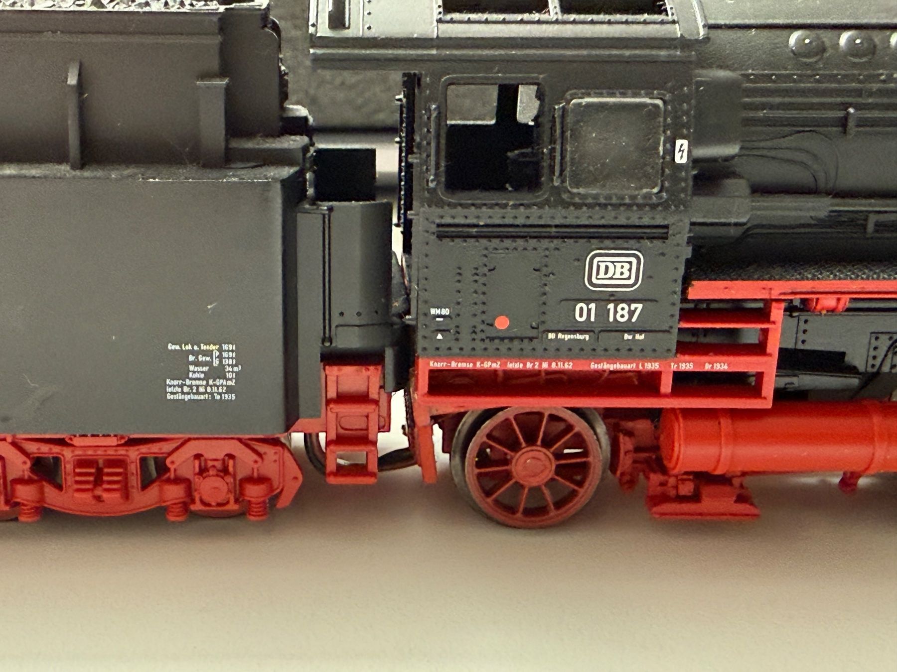 Fleischmann Modelleisenbahnen: FLM 4169 DB BR 01 Schwere Dampflok / DC HO – Gebraucht aus Jonschwil von sutfra12 6