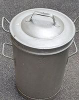 Alte Milchkanne 30L Alu mit Deckel, Vintage Sammlung