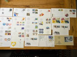 FDC Schweiz Collection 1999-2001