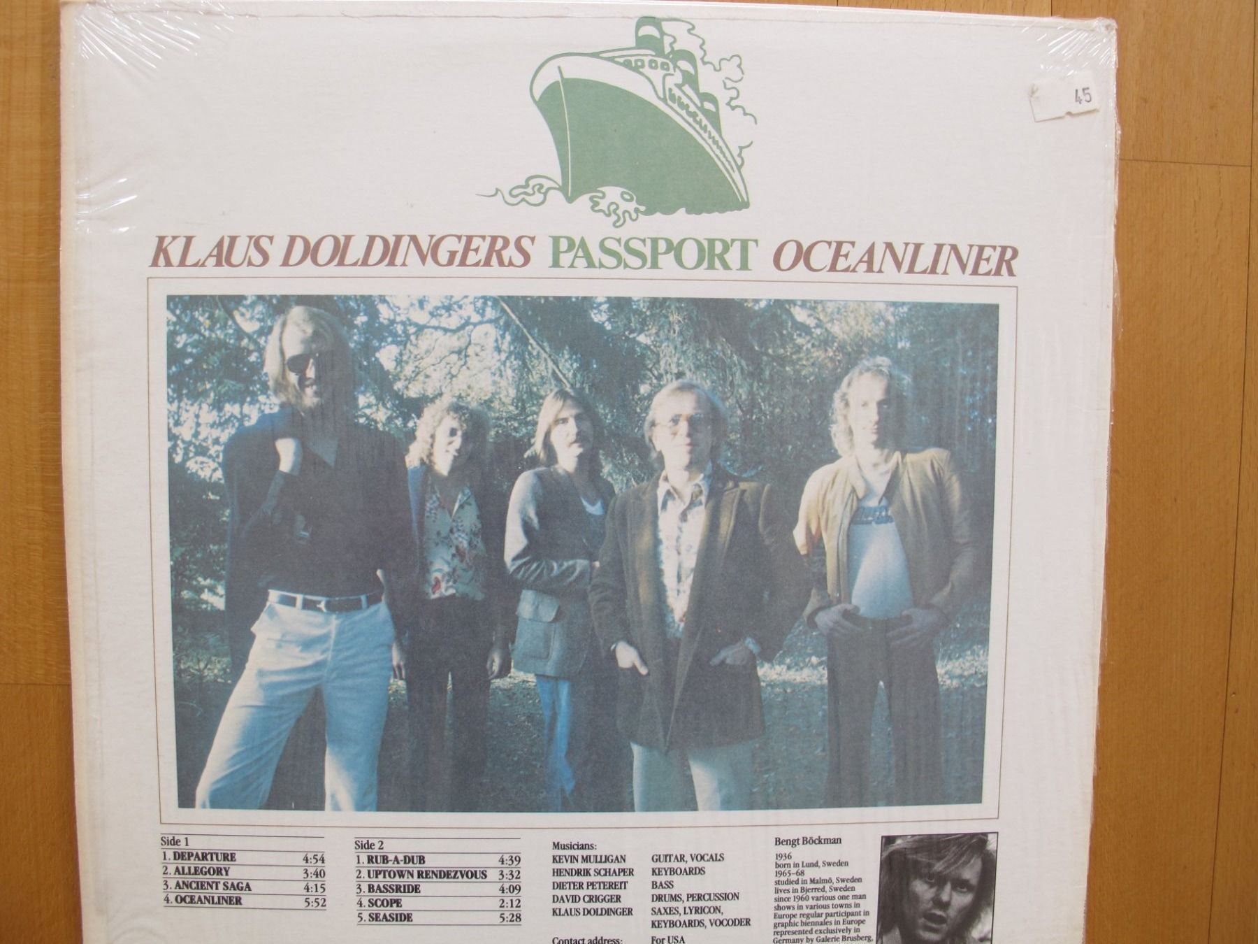 Dischi in vinile: LP Oceanliner von Passport – Usato da Uster venduto da Andreas7 1