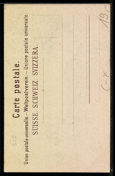 Cartoline postali: Litho Brunnen am Vierwaldstättersee, Ho – Usato da Berlin venduto da bartko-reher 1