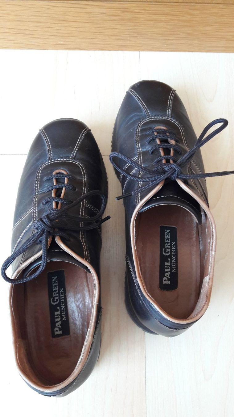 Paul Green Scarpe da donna: PAUL GREEN Leder Sneaker braun, Gr. 35/36 – Usato da Rotkreuz venduto da eri_t25d 3