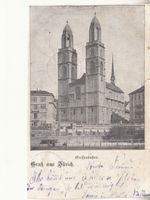 Zürich Grossmünster 1901