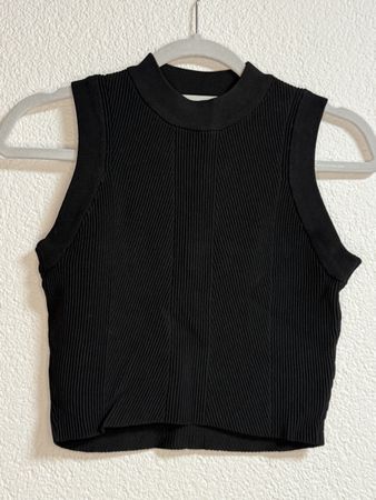 Review Damen Top Schwarz S