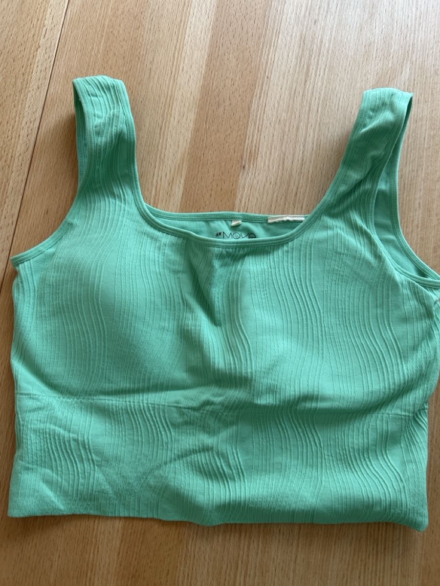 H&M Top: H&M MOVE Tanktop mintgrün Grösse L – Usato da Nänikon venduto da Amerika73