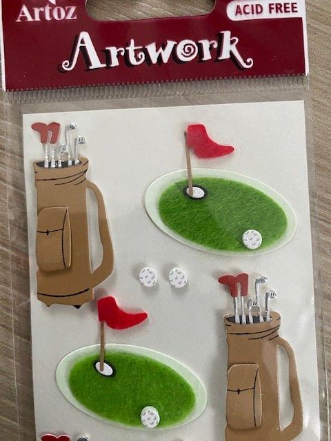 Sticker: neuer 3-D Sticker von Artoz "Golf" – Nuovo (secondo la descrizione) da Staufen venduto da Nasli 1