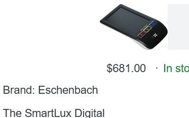 Eschenbach Sonstiges zu Optik: Eschenbach SmartLux Digital Lupe / loupe – Gebraucht aus Collonges von arashee 2