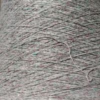 Tweed Merino 53% & Seide 12% von New Mill 640g grigio mel.
