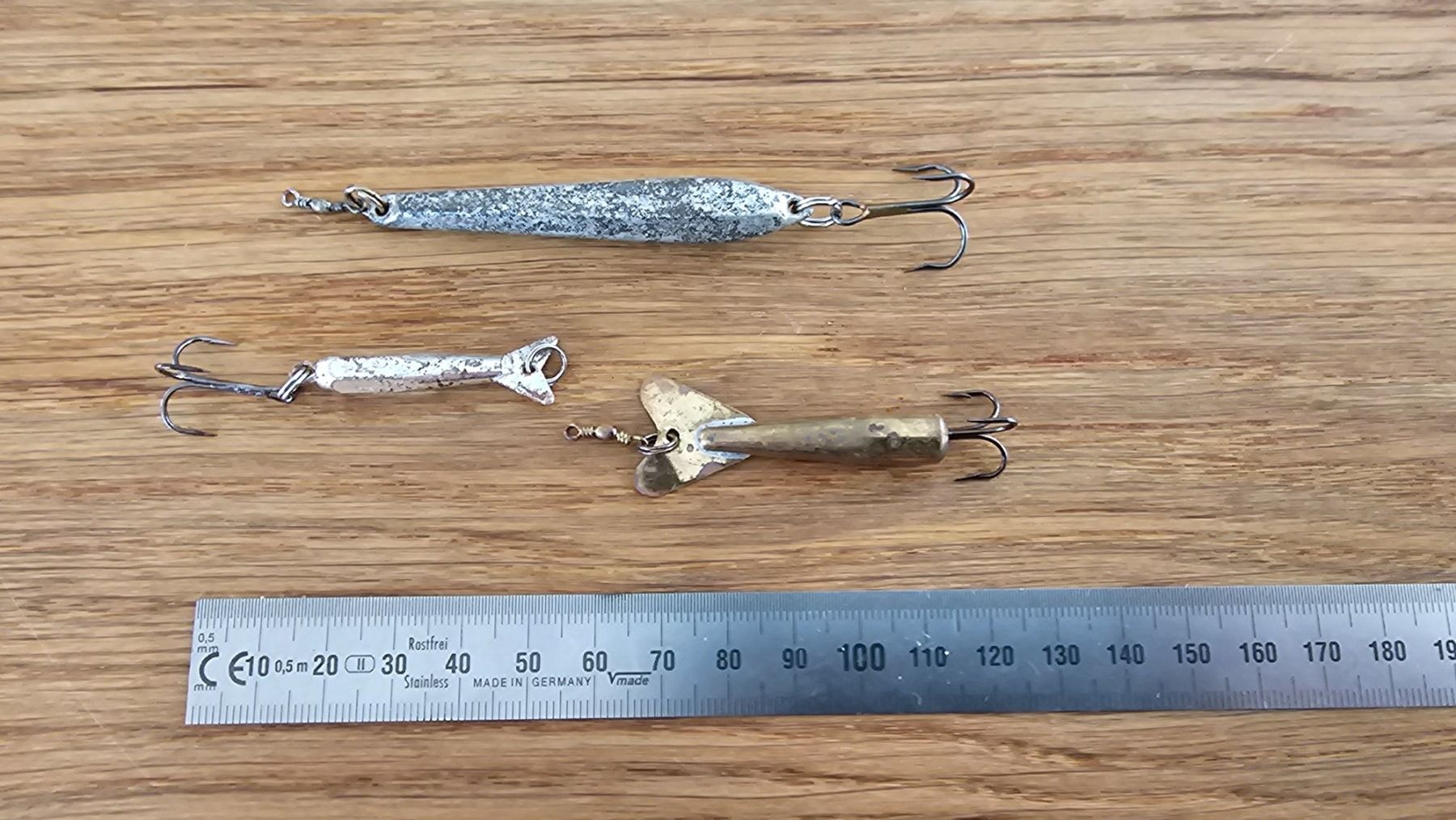 Köder: Jucker Set 3 Stück  4- 7cm NR.G21 – Gebraucht aus Abtwil SG von Fischerei_Artikel 2