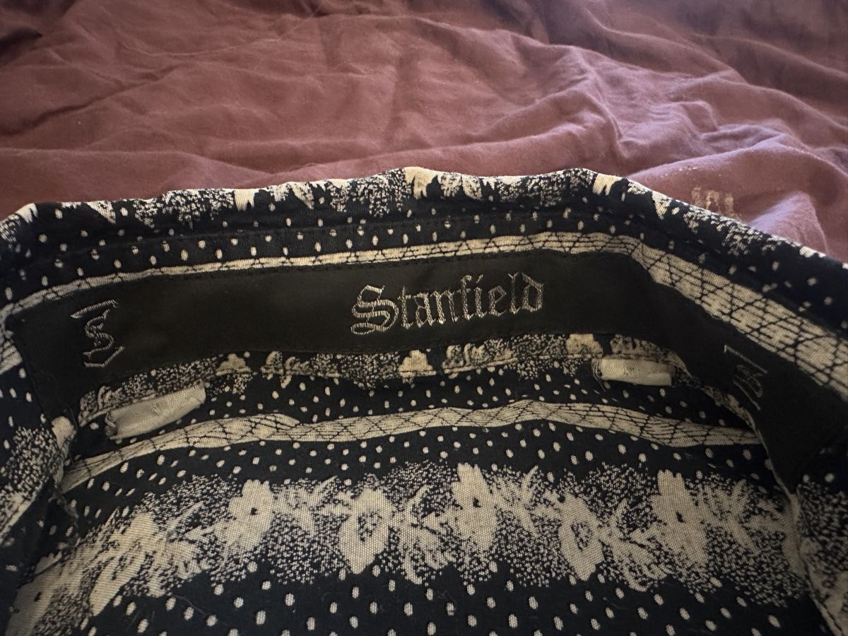 Camicie: Stylish Stanfield Shirt - Classic Striped Pattern - Size M-L – Usato da lörrach venduto da TyraTroll 2