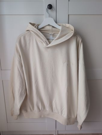 H&M Hoodie in Hellgelb, Grösse L