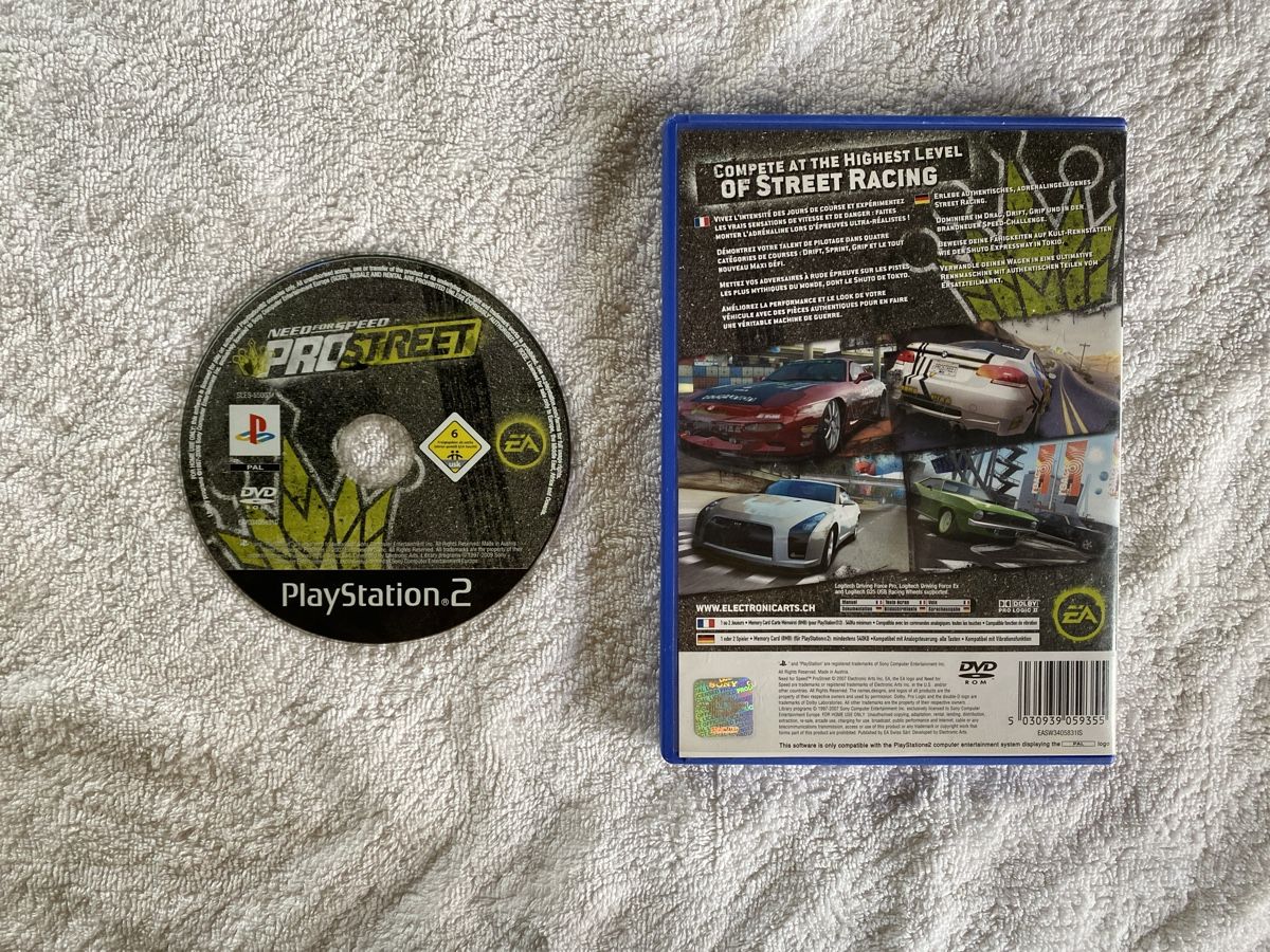 Sony Giochi: Need for Speed ProStreet PS2 – Usato da Reichenbach i. K. venduto da Daniel840 1