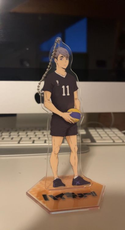 Kuroo Tetsurou Haikyuu Figur 10cm - Bewegliche Anime Figur | Sammlerstück