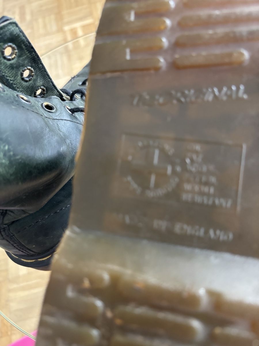 Dr. Martens Scarpe da uomo: Dr Martens vert foncé taille 37 – Usato da Brügg BE venduto da rah_mqh8 5