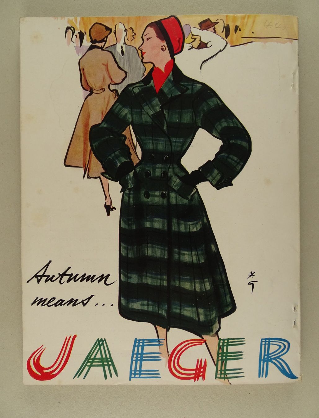 Bücher: MODE, MODEZEITSCHRIFT VOGUE SEPTEMBER 1954, ENGL. AUSGABE – Gebraucht aus Grüningen von Kartensammler 8