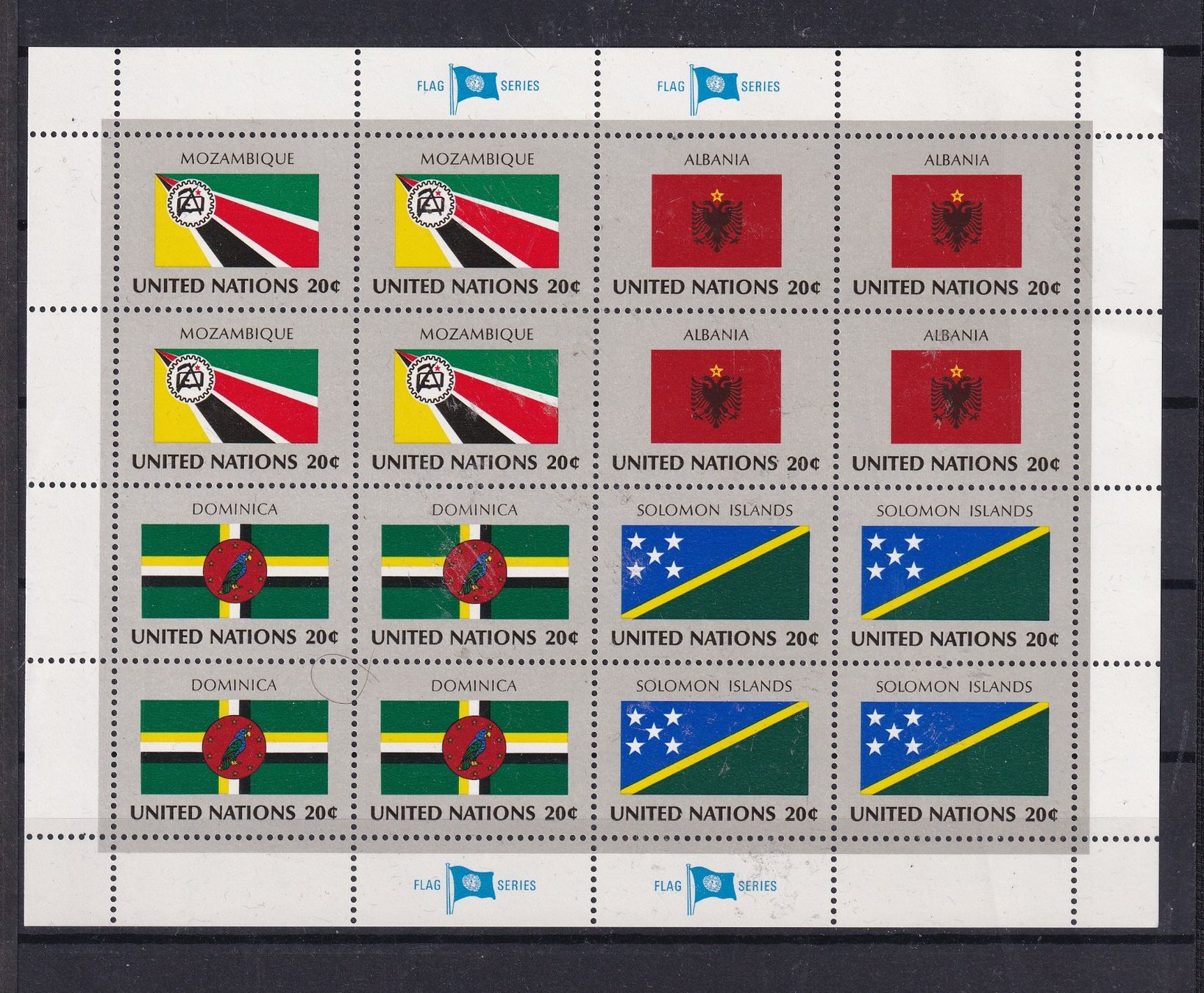 Tous les timbres: Feuillets Nations- Unies  NY 1982 Neufs ** – D'occasion à Nyon par an54 3