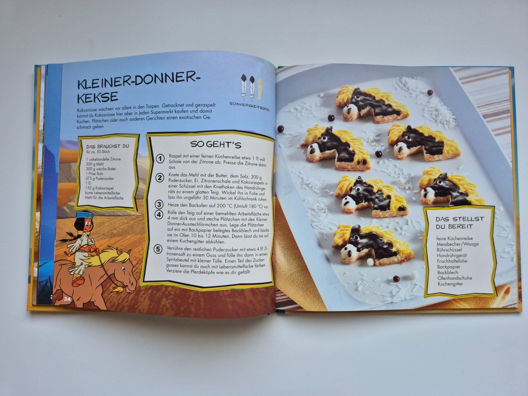 Bücher: YAKARI  🍪  Mein Plätzchen Backbuch – Gebraucht aus Niederweningen von Obson 6
