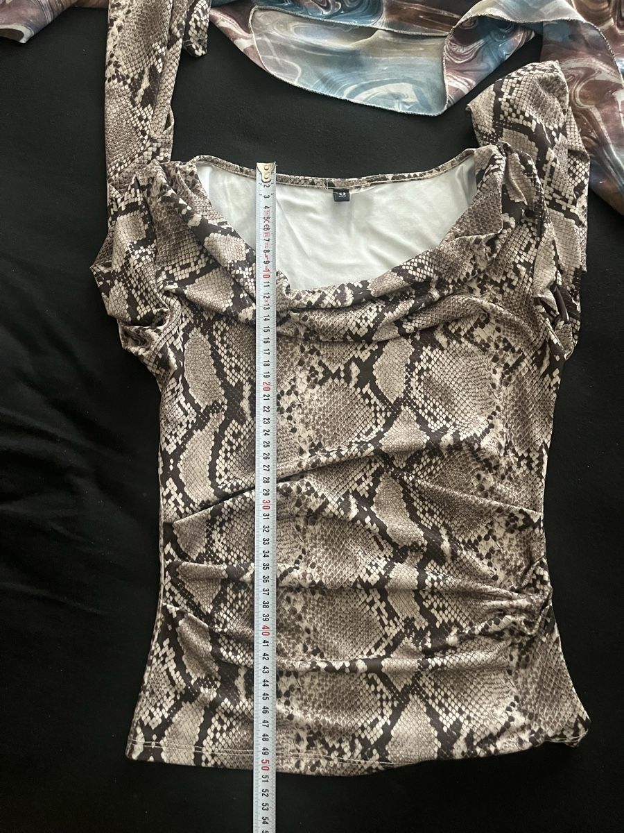 Lotti di vestiti: Bluse Schlangenmuster mit Hose & Kleid – Nuovo (secondo la descrizione) da Olten venduto da sae_82z2 4