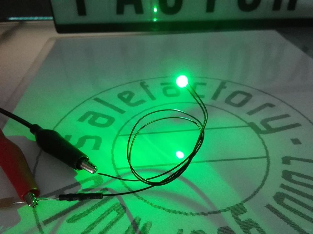 LED SMD 1206, grün, verkabelt 12V (Neu (gemäss Beschreibung)) in Luzern ...