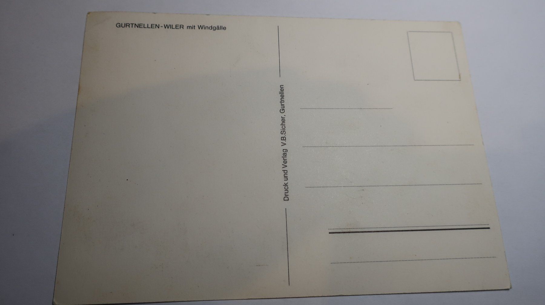 Cartoline postali: Gurtnellen - Wiler mit Windgälle – Usato da Cormoret venduto da Pascalll2001 6