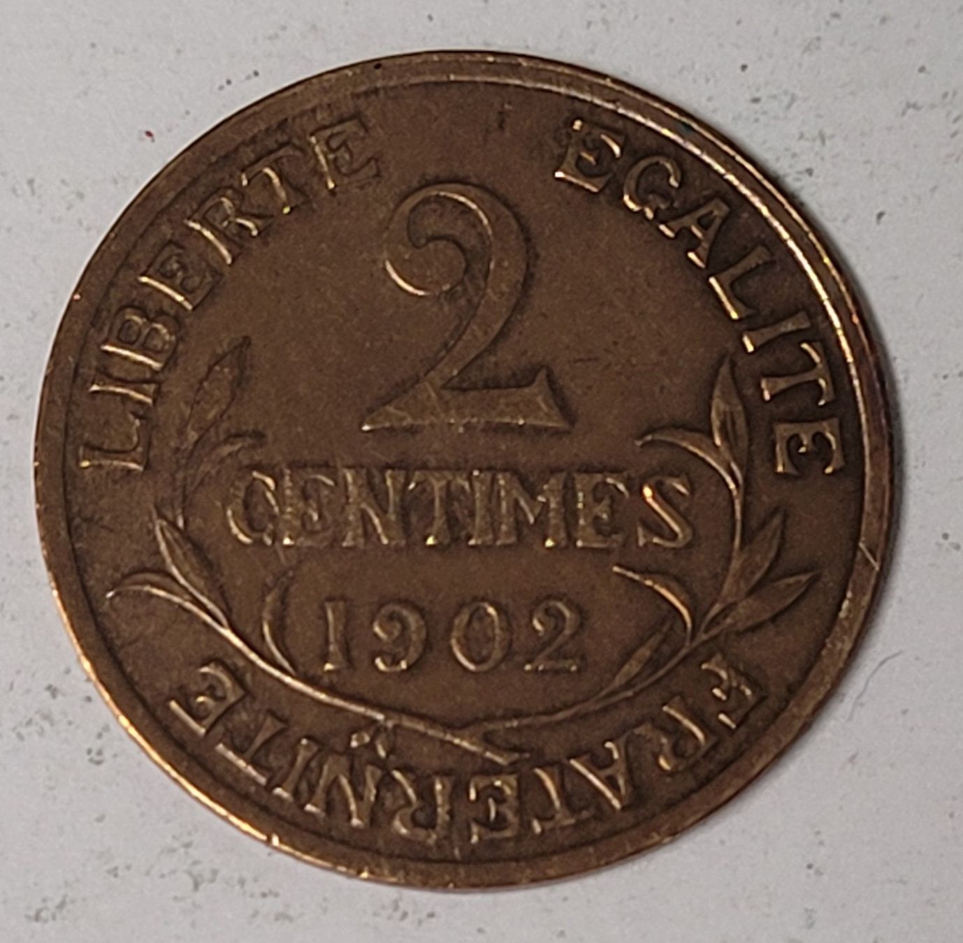 Toutes les monnaies: 2 CENTIMES / FRANKREICH 1902 – D'occasion à Mumpf par antonio_schweiz_961