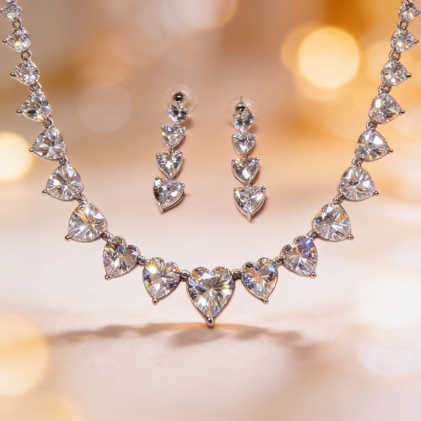 Altri gioielli: Parure luxe Cœurs Zircons – Nuovo e nell'imballaggio originale da St-Maurice venduto da Sandrinette123 2