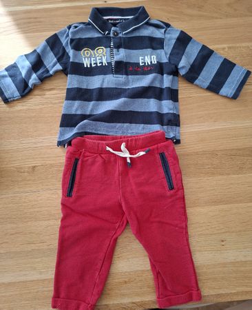Ensemble bébé Week-end à la mer, taille 74, parfait état