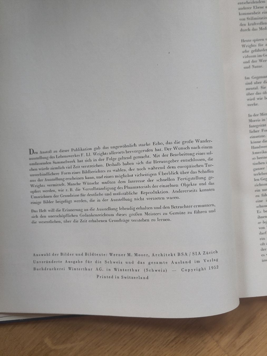 Libri: Frank Lloyd Wright. Sechzig Jahre lebendige Architektur – Usato da Zürich venduto da Hoernli123 2